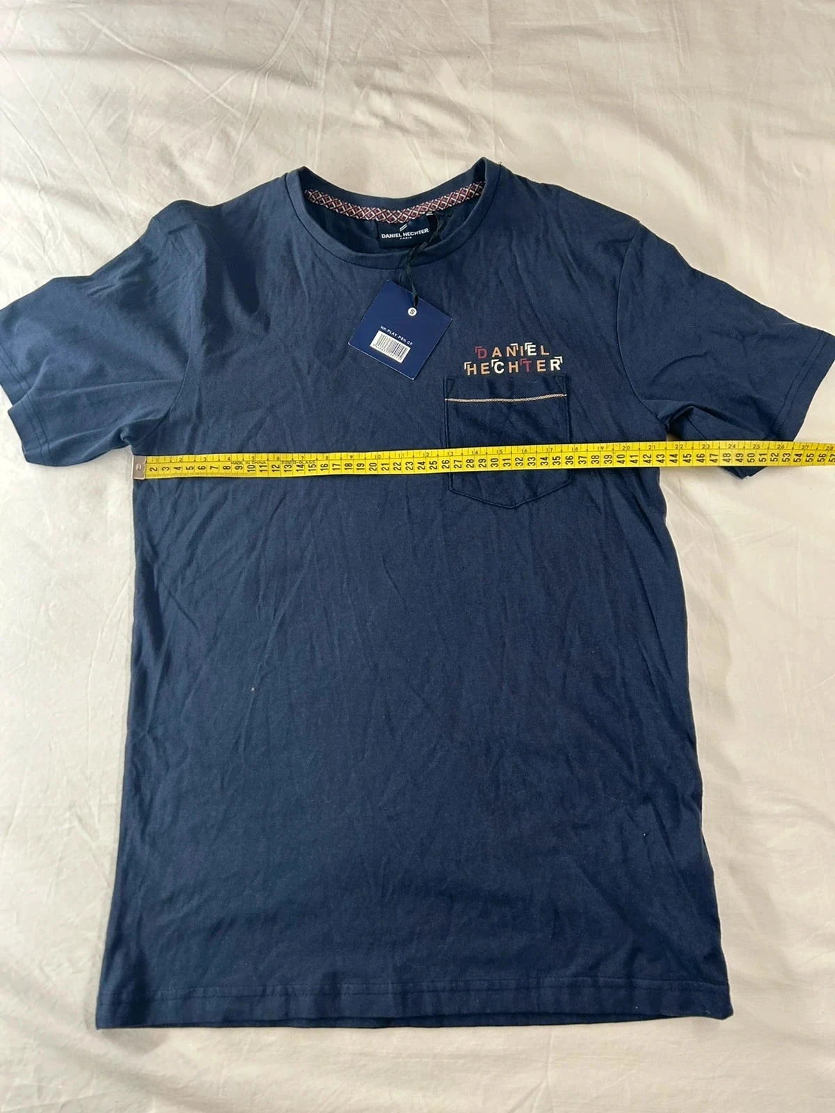 T-shirt vintage azul marinho Daniel hechter – photo 7